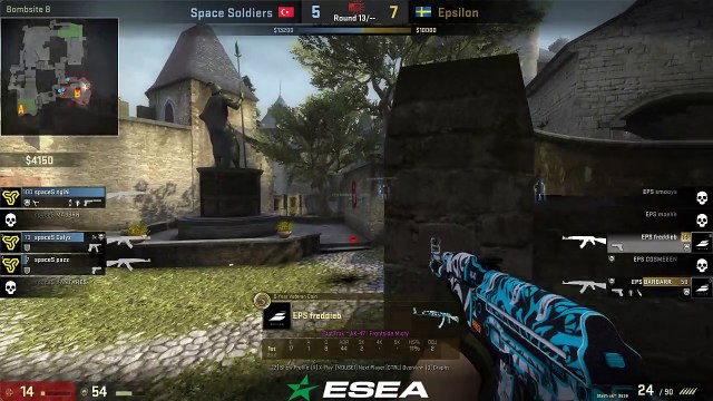 Space Soldiers vs Epsilon I BO1 - ESEA Premier Season 25 Europe