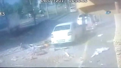 Esenyurt'ta Doğalgaz Patlaması... Patlama Anı Kamerada
