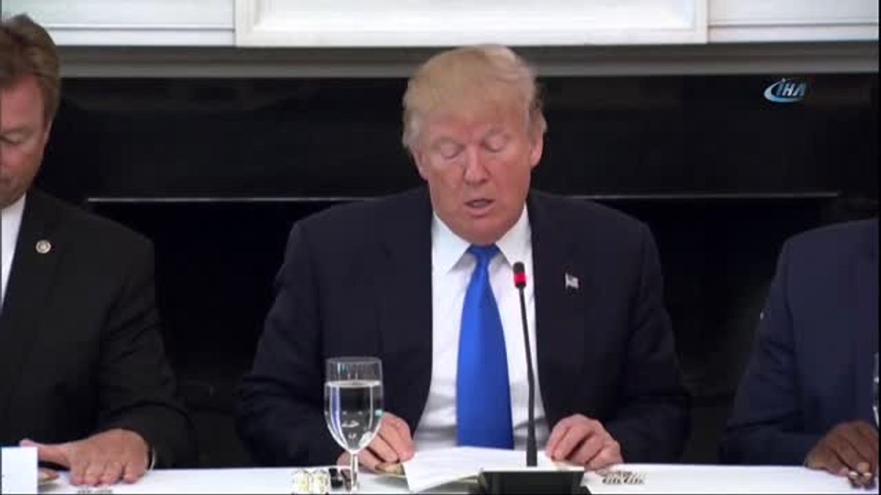 ABD Başkanı Trump, Beyaz Saray'da Cumhuriyetçi Senatörleri Ağırladı- Trump, Cumhuriyetçi...