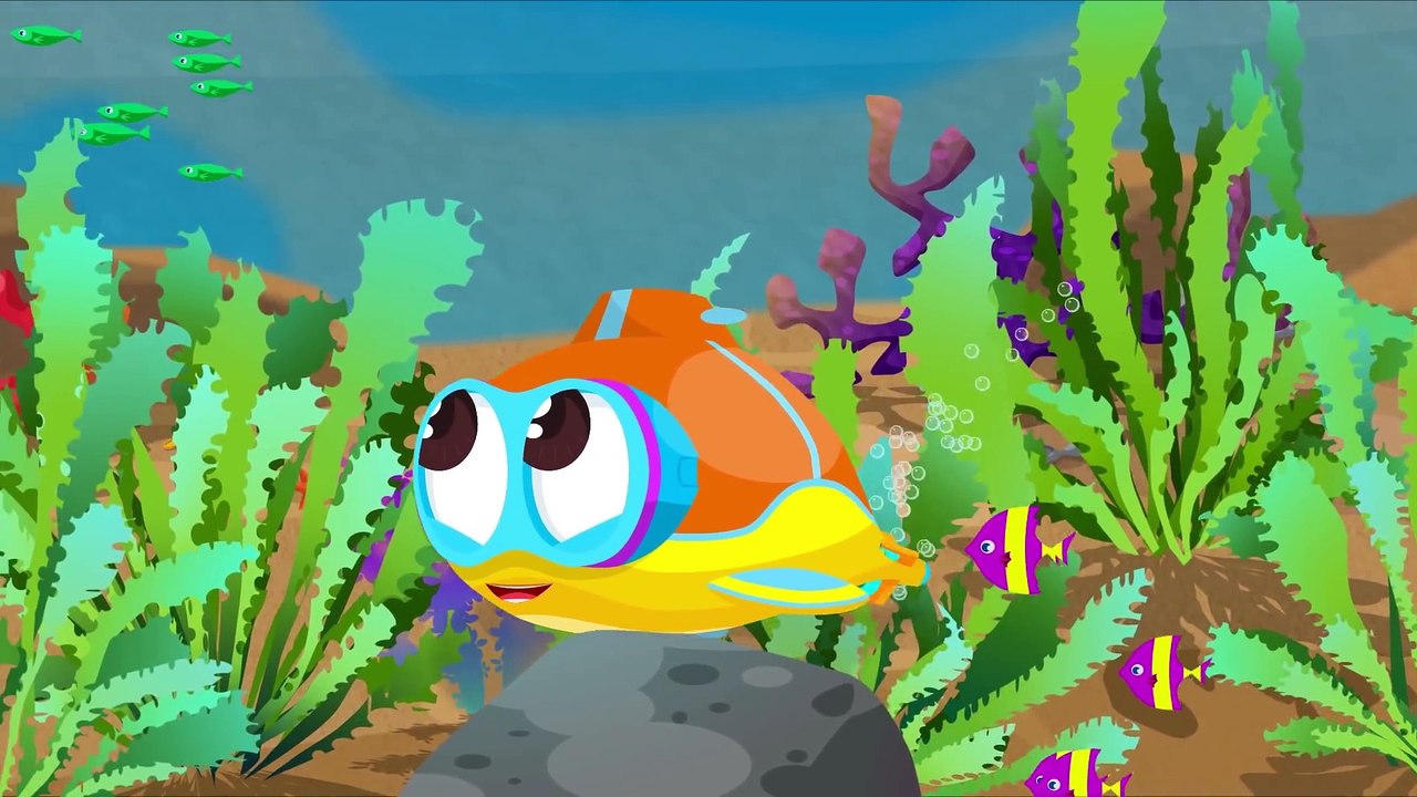 Dessin animé éducatif bébé. COMPILATION avec #Flippy petit sous-marin. Jeux d'assemblage