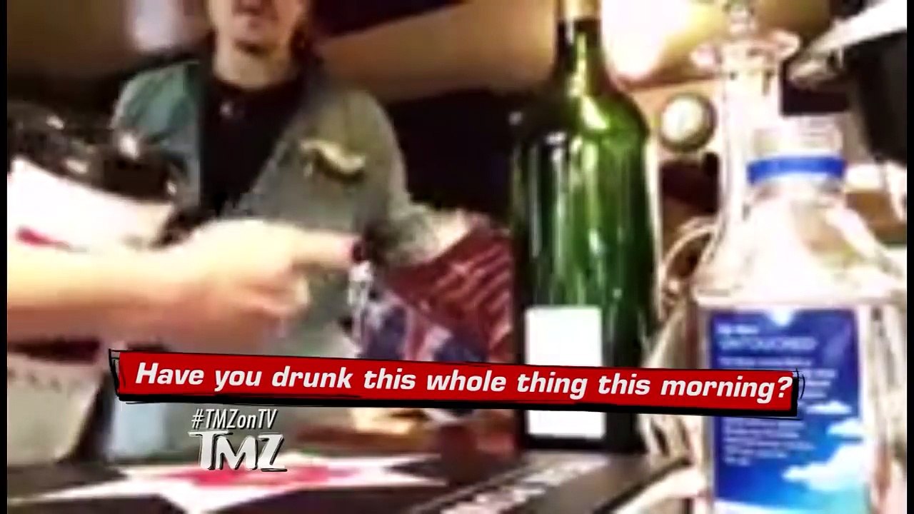Johnny Depp Drunken Tantrum – On Tape! | TMZ TV