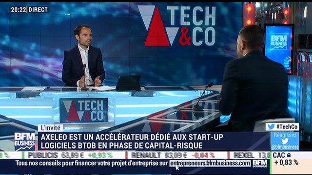 Gros plan sur Axeleo, un accélérateur dédié aux start-up logiciels BtoB en phase de capital-risque - 19/07