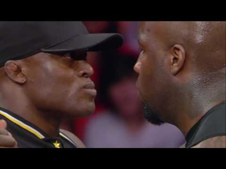 Lashley Confronted By Moose