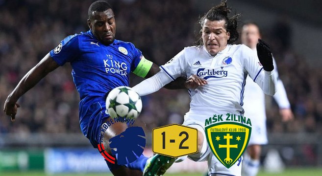 FC Copenhagen 1-2 Zilina Champions League - Qualification All Goals and Highlights 19/07/2017