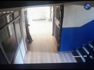 Teenager Gets Head Trapped In Lift Door