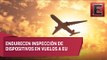 Medidas de seguridad extraordinarias para vuelos directos México - EU