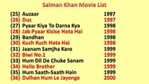 Salman Khan Movies List