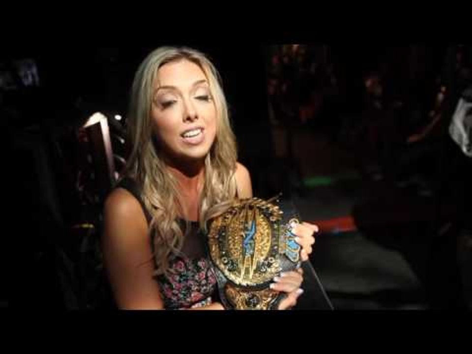 After Allie Wins The Knockouts Title!
