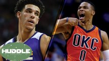 Will Lonzo Ball Average a Triple-Double Like Russell Westbrook? -The Huddle
