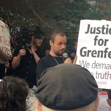 Protesters at Kensington Town Hall Demand Justice for Grenfell Fire Victims