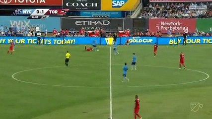 David Villa GOAL HD - New York City 1-1 Toronto FC 20.07.2017