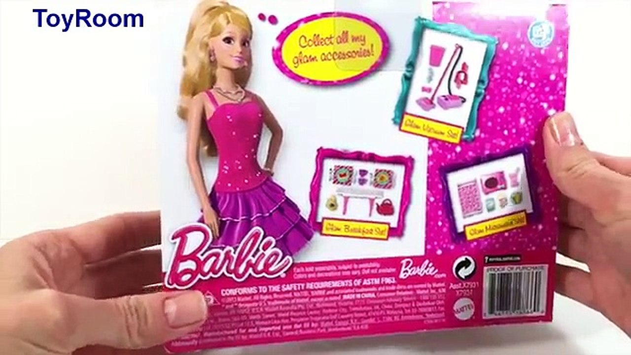 Accessoires nettoyage poupée maison de poupées Ensemble vide Barbie glam pack barbie