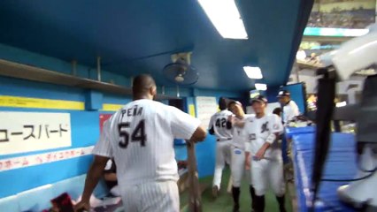 後半戦白星スタート!加藤サヨナラ"We Are"にカメラが接近【広報カメラ】