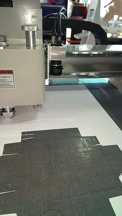 cardboard V cut  box sample maker cutter machine