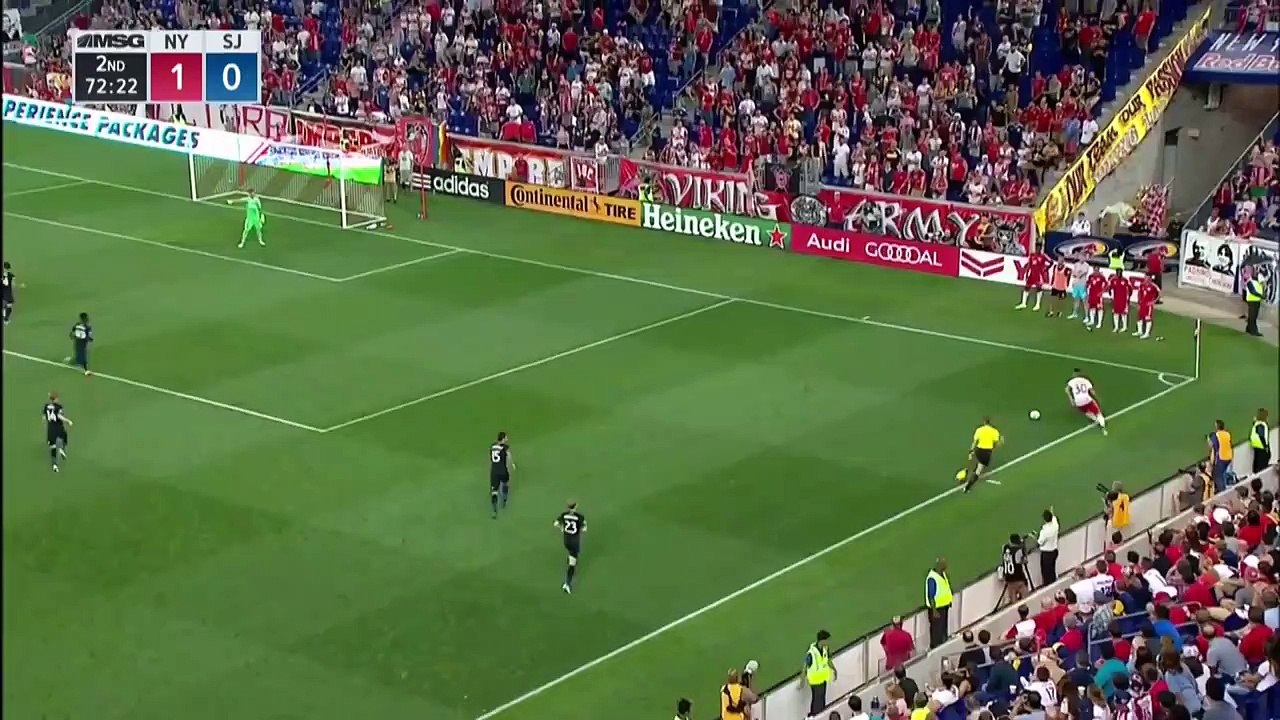 Sacha Kljestan Goal - New York Red Bulls vs San Jose Earthquakes 5-1 (HD)