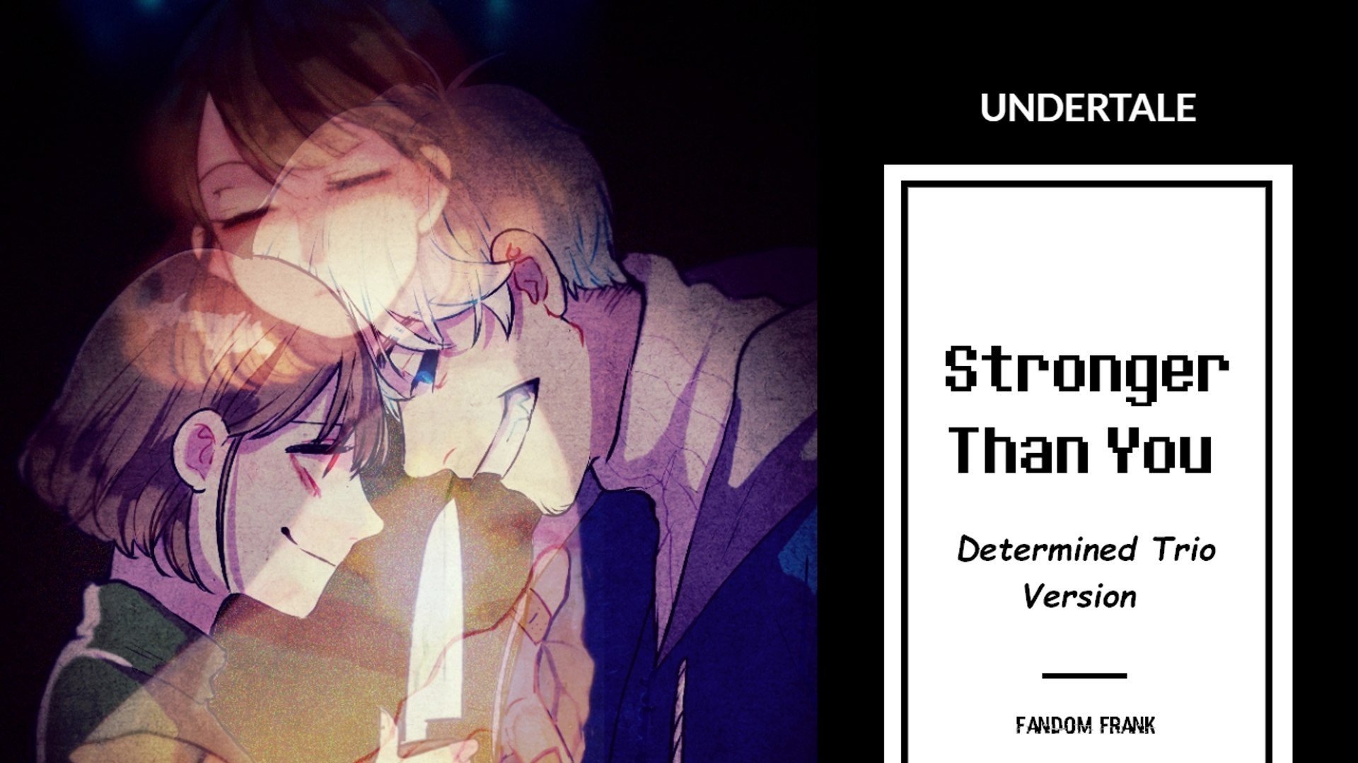 Stronger than you cover. Андертейл stronger than you. Трио андертейл. Stronger Undertale. Stronger than you response.