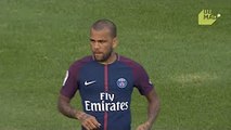 Dani Alves debut for PSG vs Roma HD  20-07-2017 HD