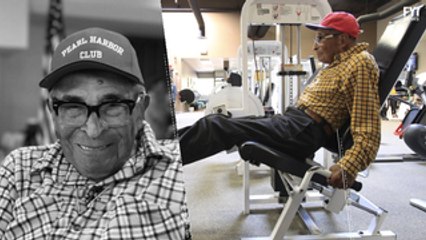 Sobrevivente mais velho de Pearl Harbor mostra segredo da vida longa