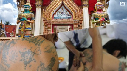 As tatuagens mágicas de Wai Khru