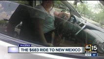 Uber driver drives baseball players to New Mexico