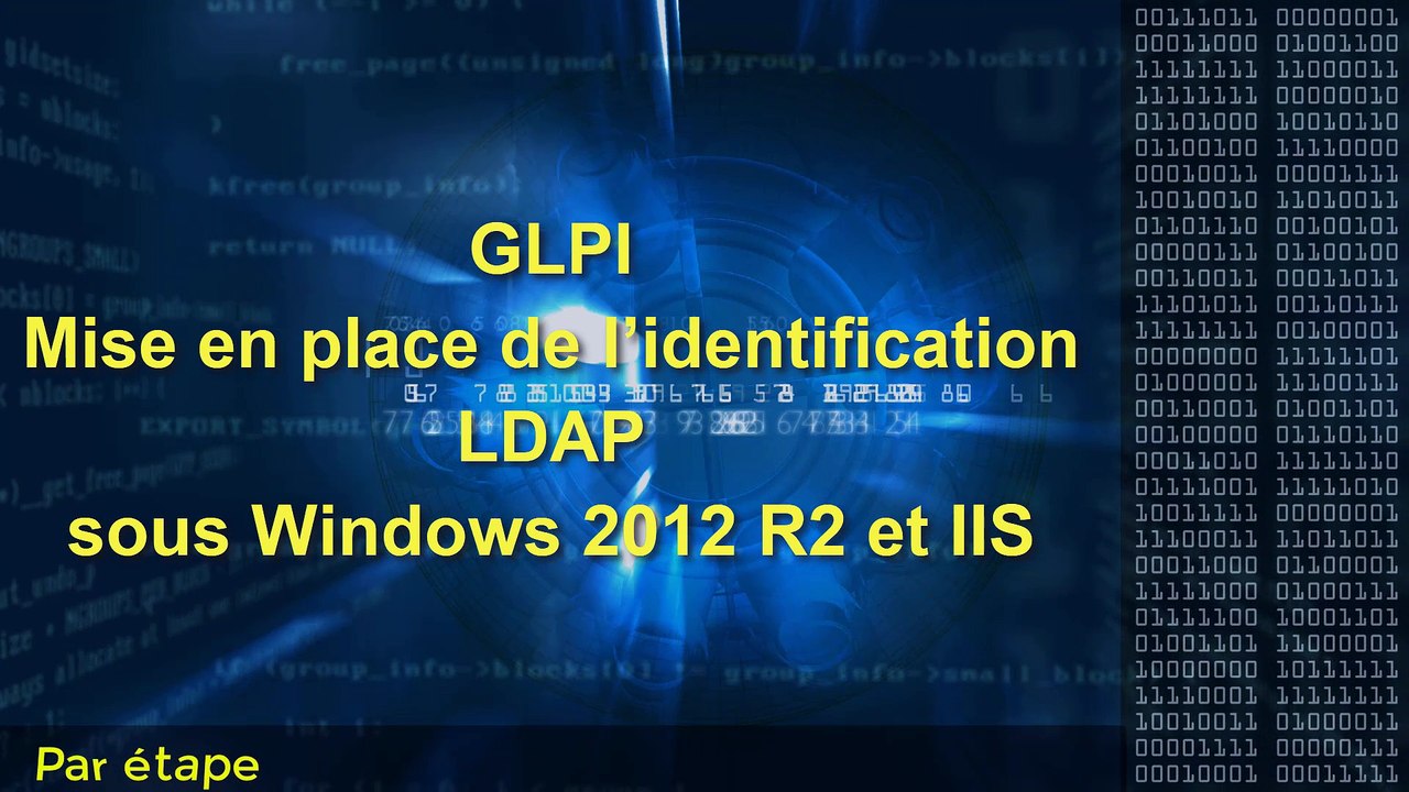 Utiliser l’Active Directory sous GLPI