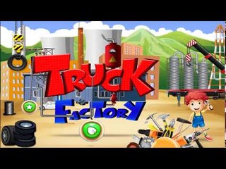 Car games 2017 Monster Truck Factory  Kids Games