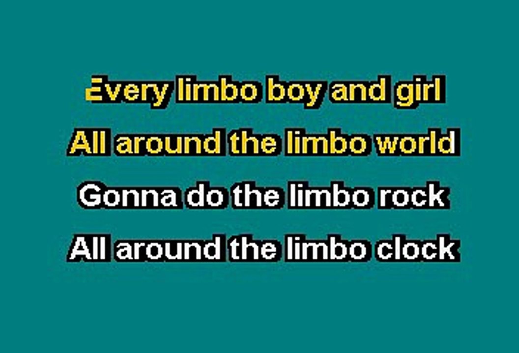 LIMBO ROCK - CHUBBY CHECKER (KARAOKE)