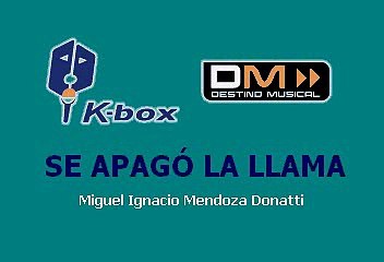 Se Apago La Llama - Chino y Nacho (Karaoke)