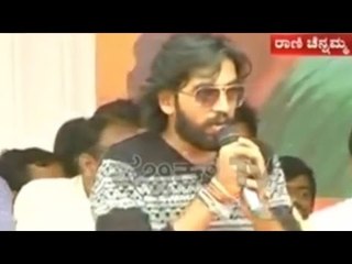 Kalasa Banduri Protest: Anoop Sara Govind Address The Crowd