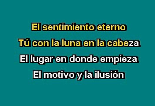 Camila - Coleccionista De Canciones (Karaoke)