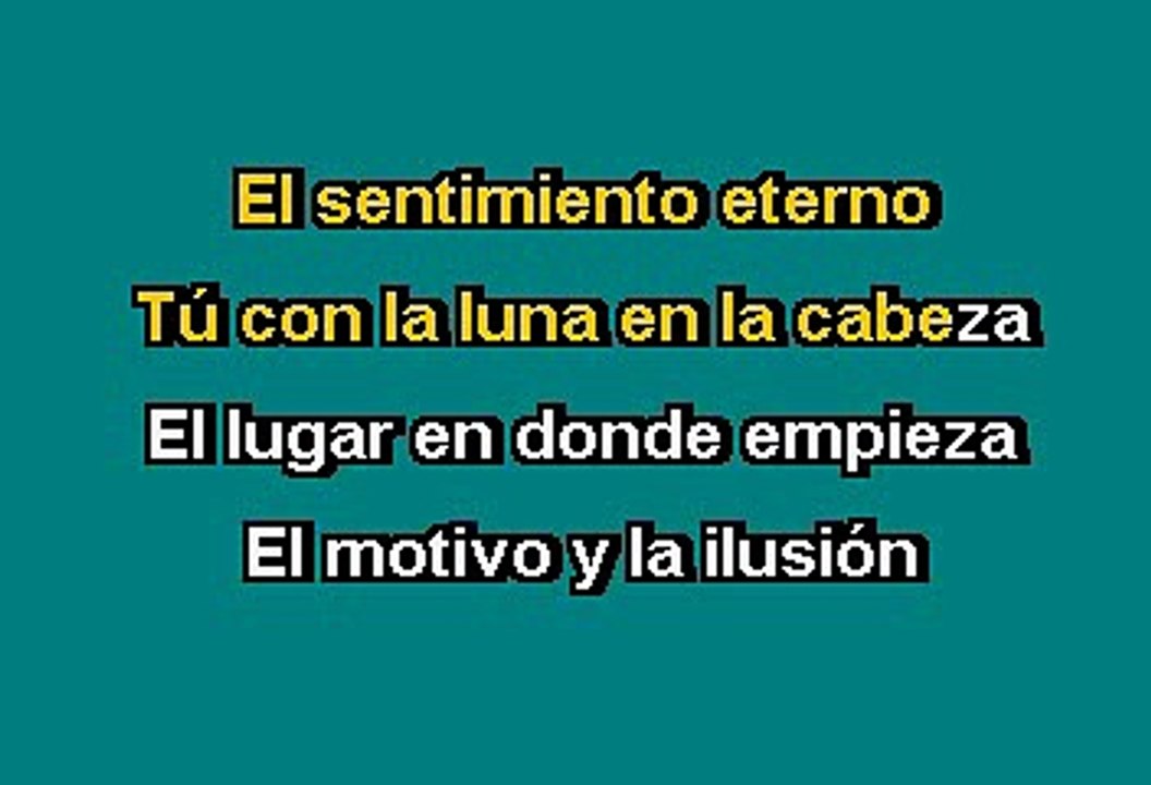 Camila - Coleccionista De Canciones (Karaoke)