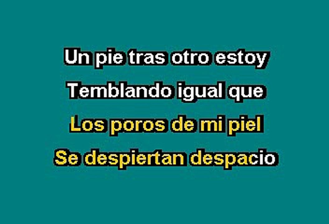 UN PIE TRAS OTRO PIE - ONDA VASELINA (KARAOKE CON VOZ GUIA)
