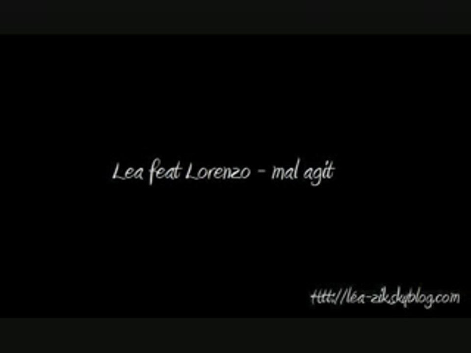 Léa feat Lorenzo - mal agit