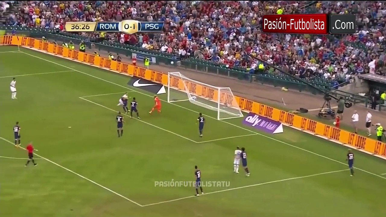 AS Roma vs PSG 1-1 [3-5] RESUMEN GOLES & PENALES Champions Cup 2017 19-07-17 HD