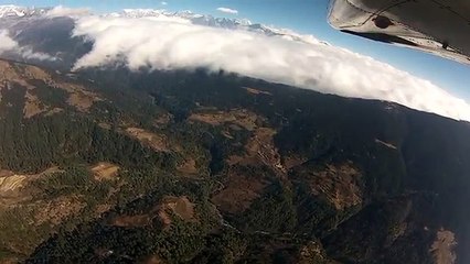 Epic View into World's Most Extreme Airport!