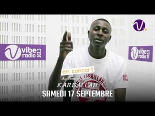 Karballah en concert avec Vibe Radio