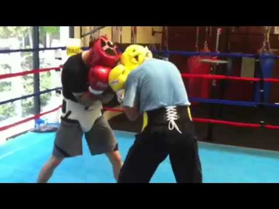 Brandon Rios Sparring