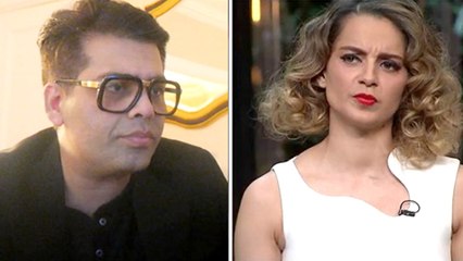 Karan Johar REGRETS, APOLOGISES On Camera To Kangana Ranaut