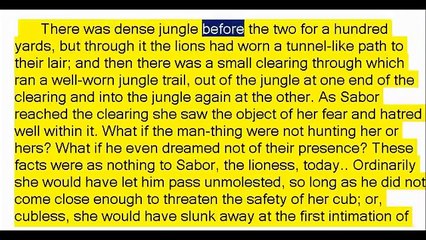 Tarzan and the Golden Lion by Edgar Rice Burroughs (Book Reading, British English Female V