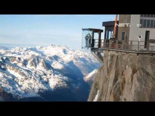 NET24 - Kabin kaca di ketinggian 3800 meter pegunungan Alpen