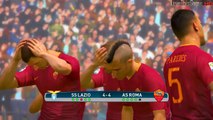 Lazio vs AS Roma PES 2017 Penalty Shootout