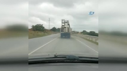 Can Güvenliğini Hiçe Sayan Taşıma Yöntemi Kamerada