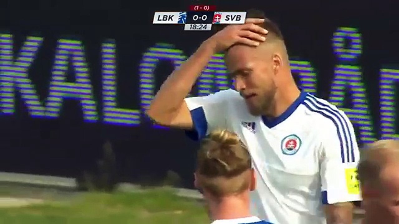Lyngby - Slovan Bratislava  2-1 Goals & HL