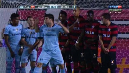 gremio 3x1 vitoria 1 turno  1 tempo completo brasileirao 2017 (1)
