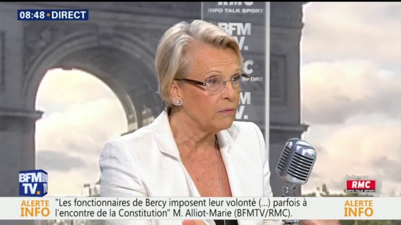 "Les armées ont l'impression qu'on leur demande toujours plus en leur donnant toujours moins", dit Alliot-Marie