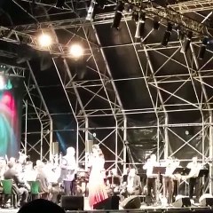Nuria Fergó en Barakaldo en el concierto de su gira "México Lindo Sinfónico"