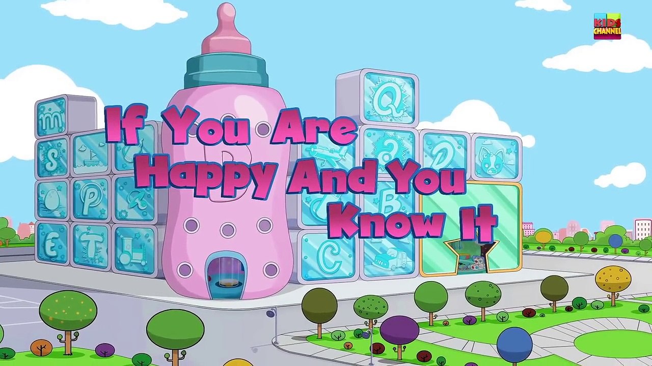If You’re Happy and You Know It | Nursery Rhymes Song | Baby Rhymes | Bottle Squad