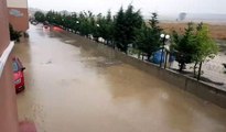 Silivri'yi vuran sel suları böyle gelmiş