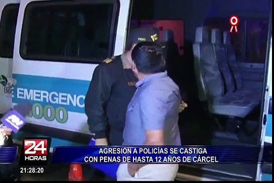 Agresiones a policías quedan sin sanciones efectivas
