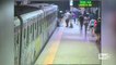 Cette touriste coincée dans les portes du métro de Rome va se faire trainer sur plusieurs metres